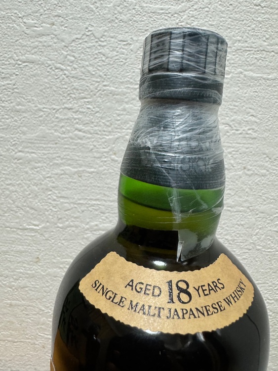 白州18年（お酒）の商品画像 - 査定依頼日：2025年11月26日 - 最高査定価格：57,000円