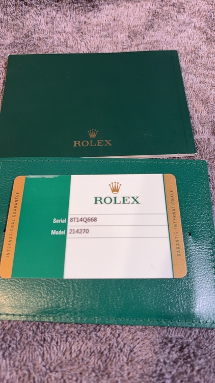 ロレックス エクスプローラー 21427（高級時計）の商品画像 - 査定依頼日：2025年12月14日 - 最高査定価格：1,480,000円