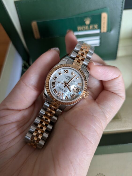 ロレックス デイトジャスト （高級時計）の商品画像 - 査定依頼日：2025年6月14日 - 最高査定価格：1,400,000円