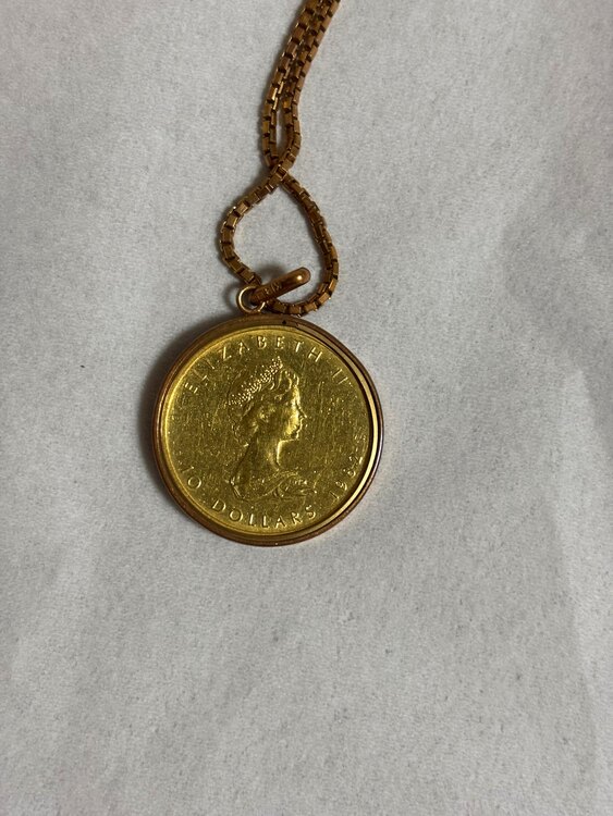 メープルリーフ金貨1/4oz（金・貴金属）の商品画像 - 査定依頼日：2025年2月24日 - 最高査定価格：180,000円