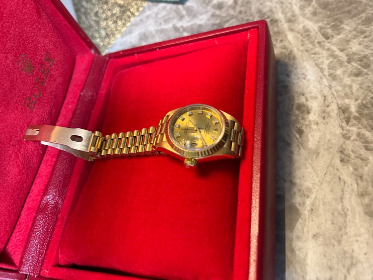 ロレックス デイトジャスト 69178G/E7371（高級時計）の商品画像 - 査定依頼日：2025年6月20日 - 最高査定価格：1,300,000円