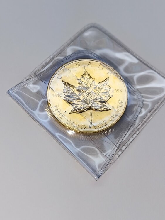 メイプル金貨1ONS（金・貴金属）の商品画像 - 査定依頼日：2026年9月23日 - 最高査定価格：729,000円