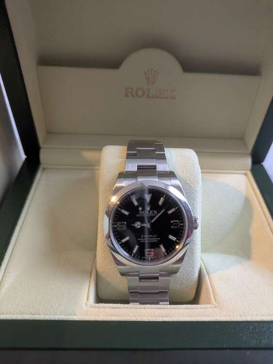 ロレックス エクスプローラー 21427（高級時計）の商品画像 - 査定依頼日：2025年5月25日 - 最高査定価格：960,000円