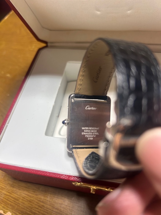 カルティエ タンク ･3169（高級時計）の商品画像 - 査定依頼日：2025年12月7日 - 最高査定価格：350,000円