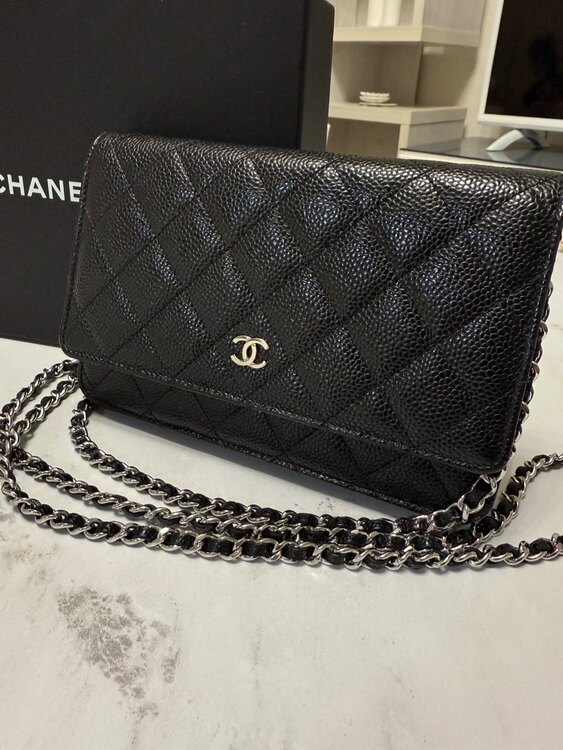 CHANELチェーンウォレット　キャビアスキン（ブランドバッグ）の商品画像 - 査定依頼日：2025年5月9日 - 最高査定価格：440,000円