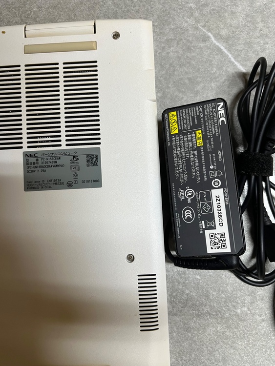 NEC LAVIE N15 PC-N156CEAW（PC・タブレット）の商品画像 - 査定依頼日：2026年3月11日 - 最高査定価格：15,000円