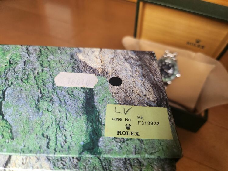 ロレックス サブマリーナー 16610L（高級時計）の商品画像 - 査定依頼日：2025年9月2日 - 最高査定価格：2,500,000円