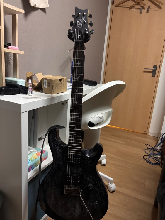 PRS SE CE 24 Standard Black Doghair（ピアノ・楽器・PA機材）の商品画像 - 査定依頼日：2026年5月7日 - 最高査定価格：50,000円