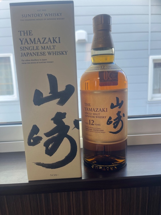 山崎12年（お酒）の商品画像 - 査定依頼日：2026年2月6日 - 最高査定価格：18,500円