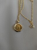 カナダ王室造幣局発行のメイプルリーフ金貨をセットしたペンダント8.3g（金・貴金属）の商品画像 - 査定依頼日：2025年12月30日 - 最高査定価格：169,000円