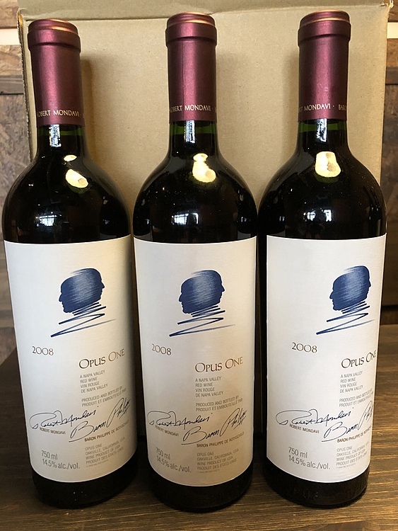 オーパスワン　2008（お酒）の商品画像 - 査定依頼日：2020年3月26日 - 最高査定価格：162,000円