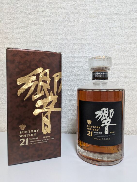 響21年（お酒）の商品画像 - 査定依頼日：2025年6月6日 - 最高査定価格：105,000円