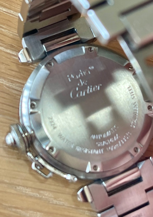 カルティエ パシャ W31075M（高級時計）の商品画像 - 査定依頼日：2026年3月9日 - 最高査定価格：350,000円