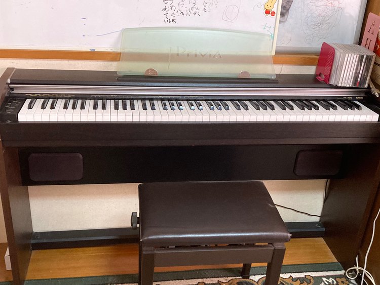 電子ピアノ　CASIO PX-700（ピアノ・楽器・PA機材）の商品画像 - 査定依頼日：2023年1月10日