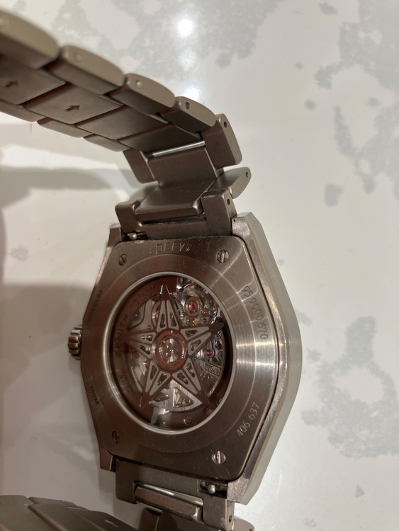 ゼニス エリート （高級時計）の商品画像 - 査定依頼日：2025年9月19日 - 最高査定価格：700,000円