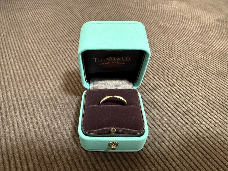 ティファニーエンゲージリング（金・貴金属）の商品画像 - 査定依頼日：2025年5月10日 - 最高査定価格：170,000円