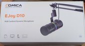 COMICA ダイナミックマイク EJoy D10(白)（DTM・REC・マイク・DJ機器関連）の商品画像 - 美品 - 査定完了日：2026.01.27 - 最高査定価格：4,000円