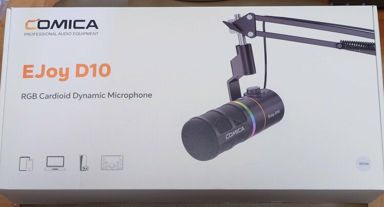 COMICA ダイナミックマイク EJoy D10(白)（ピアノ・楽器・PA機材）の商品画像 - 査定依頼日：2026年1月27日 - 最高査定価格：4,000円