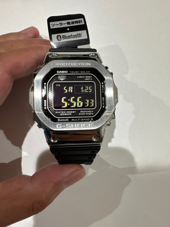 G-SHOCK GMW-B5000 （高級時計）の商品画像 - 査定依頼日：2025年1月25日 - 最高査定価格：12,000円