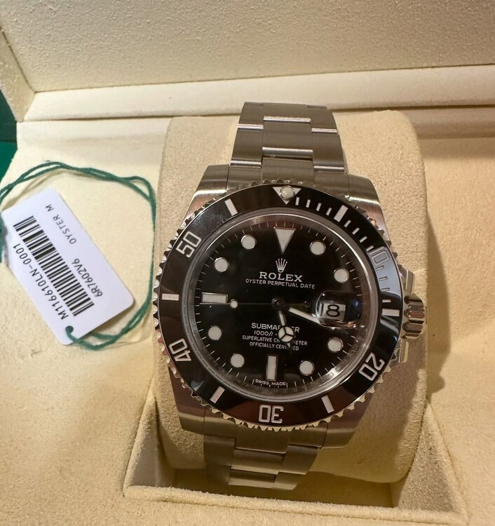 ロレックス サブマリーナー （高級時計）の商品画像 - 査定依頼日：2025年1月15日 - 最高査定価格：1,660,000円