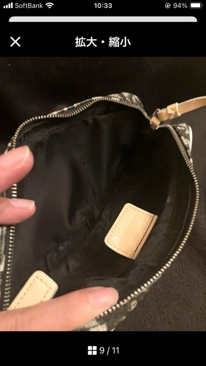 クリスチャンディオール　トロッター　ハンドバッグ（ブランドバッグ）の商品画像 - 査定依頼日：2025年6月16日 - 最高査定価格：30,000円