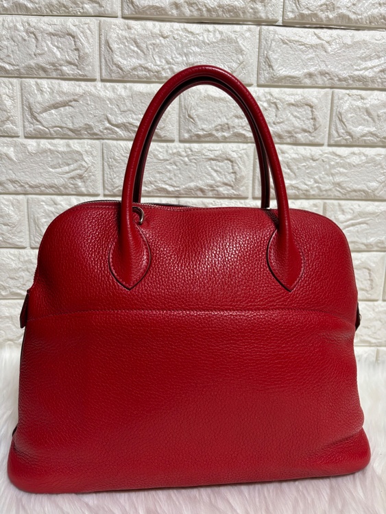 エルメス ボリード35 トリヨンクレマンス ルージュカザック □Q刻印（ブランドバッグ）の商品画像 - 査定依頼日：2025年12月7日 - 最高査定価格：300,000円