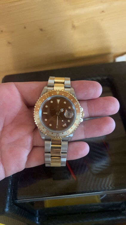 ロレックス GMTマスター 1671（高級時計）の商品画像 - 査定依頼日：2025年4月25日 - 最高査定価格：1,600,000円