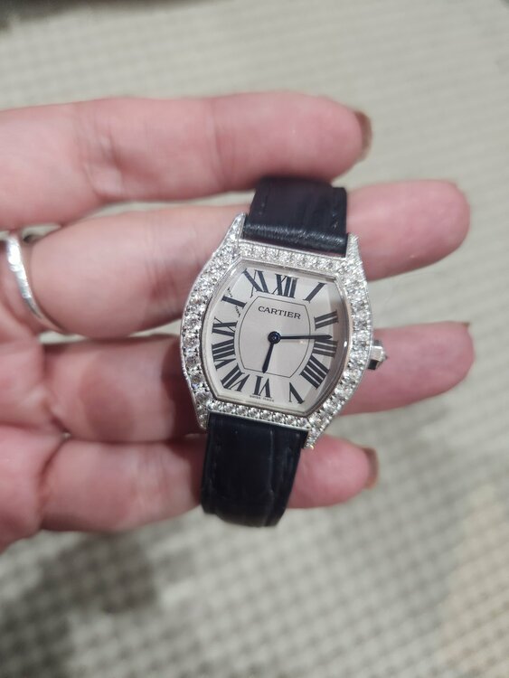 カルティエ　トーチュSM　ダイヤベゼル 保証書有（高級時計）の商品画像 - 査定依頼日：2026年1月14日 - 最高査定価格：2,000,000円