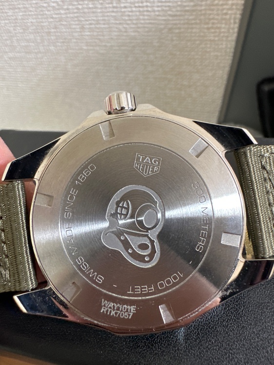 タグホイヤー アクアレーサー （高級時計）の商品画像 - 査定依頼日：2026年2月16日 - 最高査定価格：110,000円