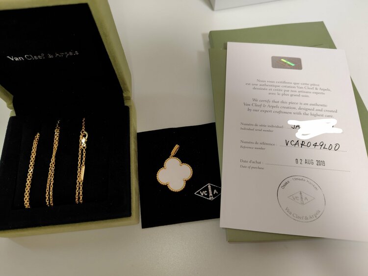 ヴァンクリーフ　マジックアルハンブラ　ペンダント（金・貴金属）の商品画像 - 査定依頼日：2026年1月22日 - 最高査定価格：780,000円