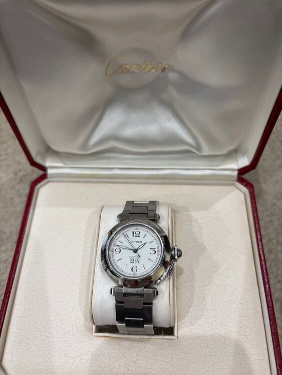 カルティエ パシャ （高級時計）の商品画像 - 査定依頼日：2025年3月22日 - 最高査定価格：230,000円