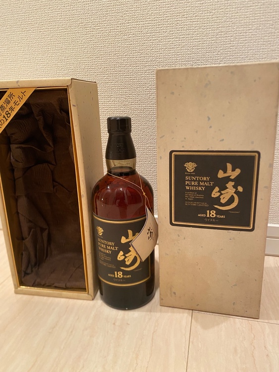 山崎18年旧ボトル（お酒）の商品画像 - 査定依頼日：2025年12月11日 - 最高査定価格：240,000円