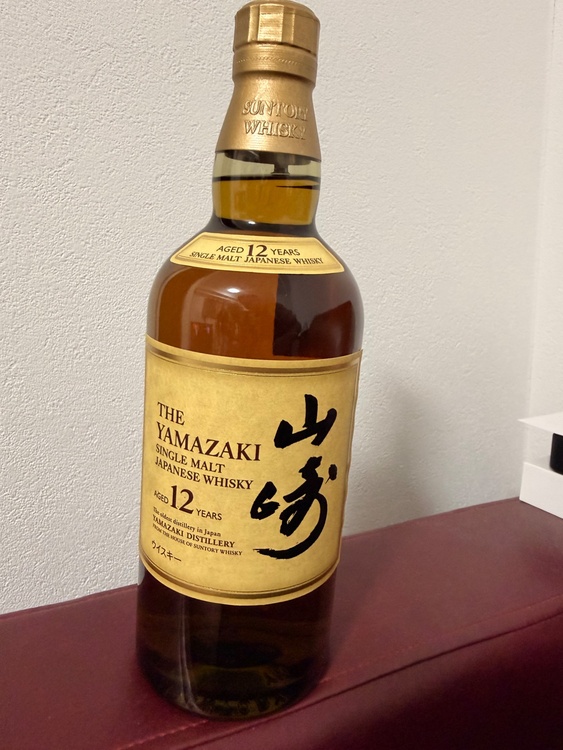 山﨑12年（お酒）の商品画像 - 査定依頼日：2026年9月6日 - 最高査定価格：20,500円