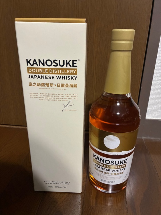 KANOSUKE DOUBLE distillery（お酒）の商品画像 - 査定依頼日：2026年4月24日 - 最高査定価格：6,000円