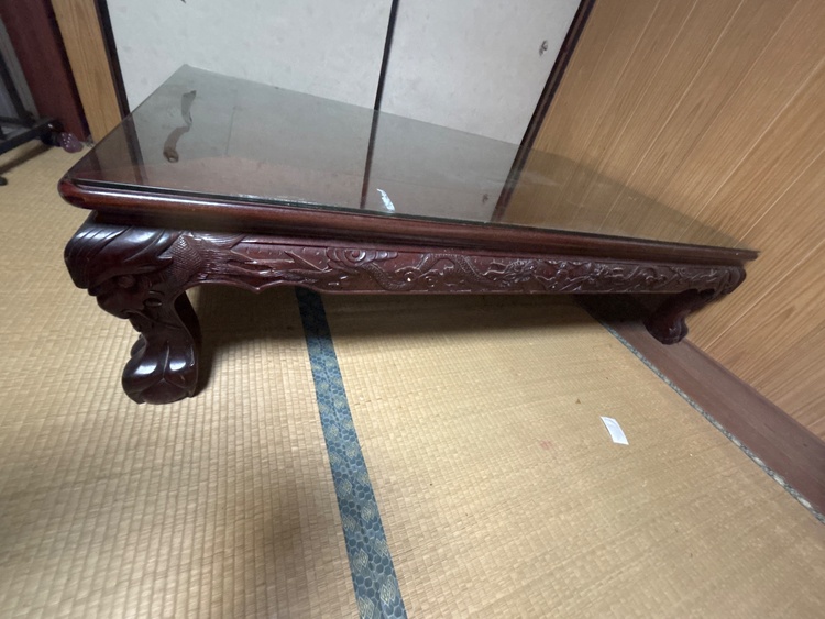 座卓（美術品・骨董品）の商品画像 - 査定依頼日：2026年9月3日 - 最高査定価格：5,000円