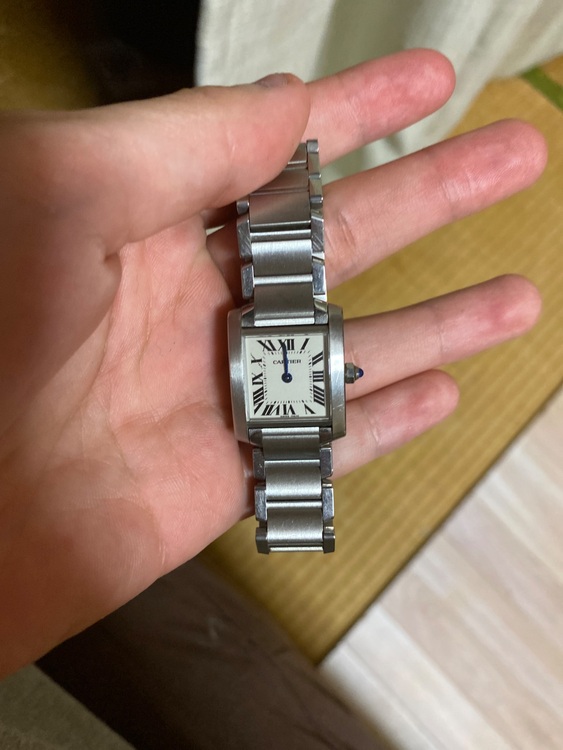 カルティエ タンクフランセーズSM W51008Q3 レディース（高級時計）の商品画像 - 査定依頼日：2025年6月25日 - 最高査定価格：250,000円