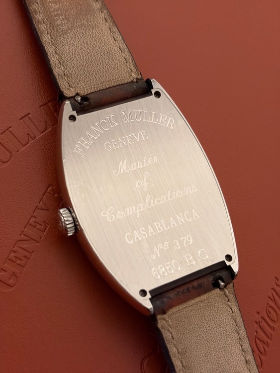 フランクミュラー カサブランカ 6850B（高級時計）の商品画像 - 査定依頼日：2026年4月10日 - 最高査定価格：370,000円