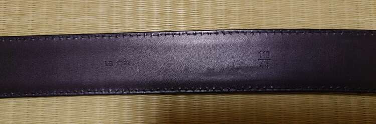  ベルト サンチュール クラシック M6843 タイガ メンズ（古着・ファッション）の商品画像 - 査定依頼日：2025年4月18日 - 最高査定価格：5,000円