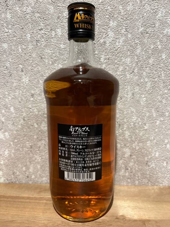 南アルプスワインアンドビバレッジ　マスターズブレンド（お酒）の商品画像 - 査定依頼日：2026年5月3日 - 最高査定価格：1,100円