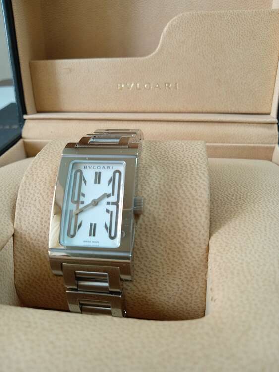 BVLGARI　レッタンゴロ（高級時計）の商品画像 - 査定依頼日：2025年2月8日 - 最高査定価格：45,000円