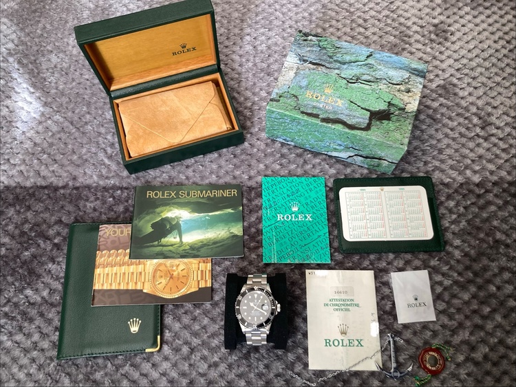 ロレックス サブマリーナー 1661（高級時計）の商品画像 - 査定依頼日：2025年12月9日 - 最高査定価格：1,450,000円