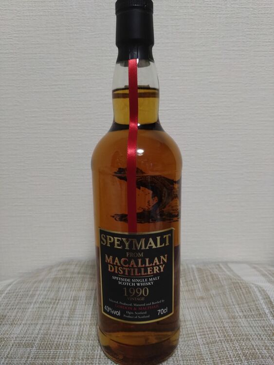 マッカラン　1990（お酒）の商品画像 - 査定依頼日：2025年7月9日 - 最高査定価格：373,000円