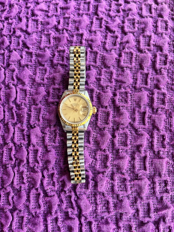 ロレックス デイトジャスト  シャンパンゴー（高級時計）の商品画像 - 査定依頼日：2025年8月24日 - 最高査定価格：650,000円