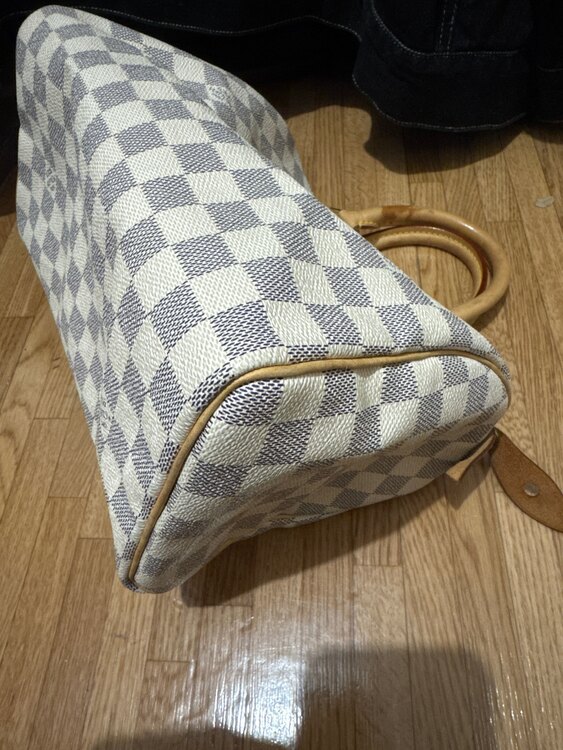 ルイヴィトン ダミエ アズール スピーディ25（ブランドバッグ）の商品画像 - 査定依頼日：2025年4月30日 - 最高査定価格：120,000円