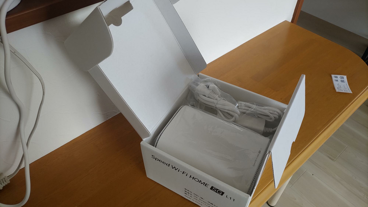 Speed Wi-Fi HOME 5G L11（ZTR01）（家電）の商品画像 - 査定依頼日：2023年11月23日 - 最高査定価格：3,000円