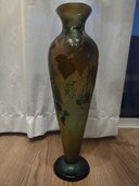 エミール・ガレ花瓶（美術品・骨董品）の商品画像 - 査定依頼日：2026年3月8日 - 最高査定価格：999円