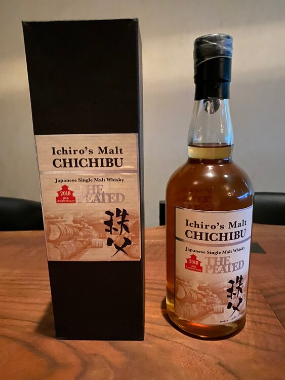 イチローズモルト　秩父　ピーテッド　2018（お酒）の商品画像 - 査定依頼日：2025年2月12日 - 最高査定価格：22,000円