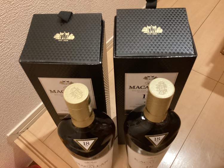 マッカラン18年　（お酒）の商品画像 - 査定依頼日：2026年7月2日 - 最高査定価格：90,000円