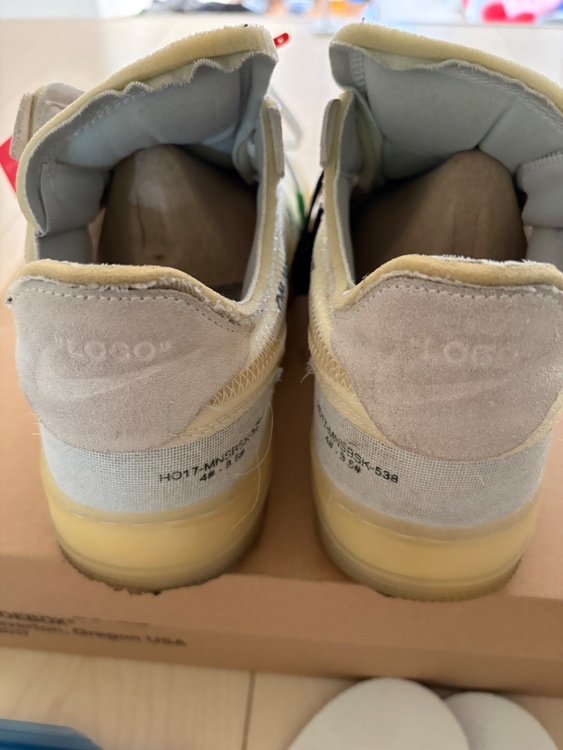 nike off-white the10 airforce1 low（古着・ファッション）の商品画像 - 査定依頼日：2026年9月1日 - 最高査定価格：18,000円