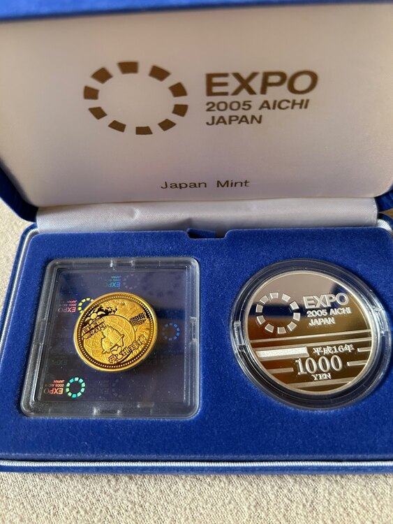2005年日本国際博覧会記念壱万円金貨幣（金・貴金属）の商品画像 - 査定依頼日：2025年3月1日 - 最高査定価格：233,000円